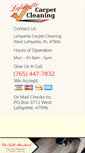 Mobile Screenshot of mylafayettecarpetcleaning.com